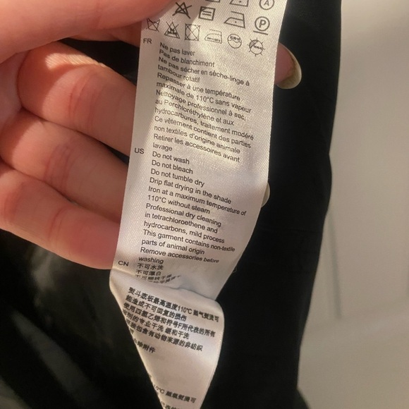 SANDRO black Jacquard Jumpsuit with gold chain - Picture 8 of 15